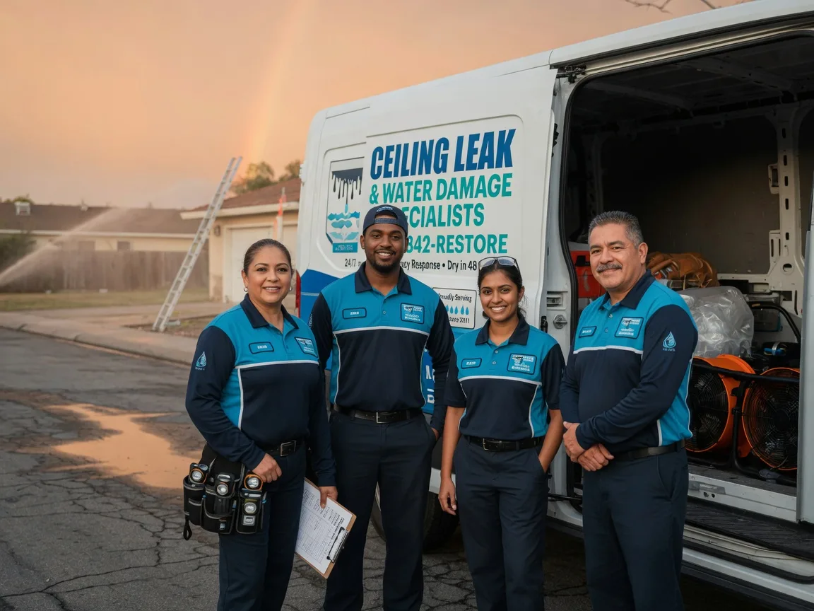 Ceiling Leak Cleanup company in New Florence, PA